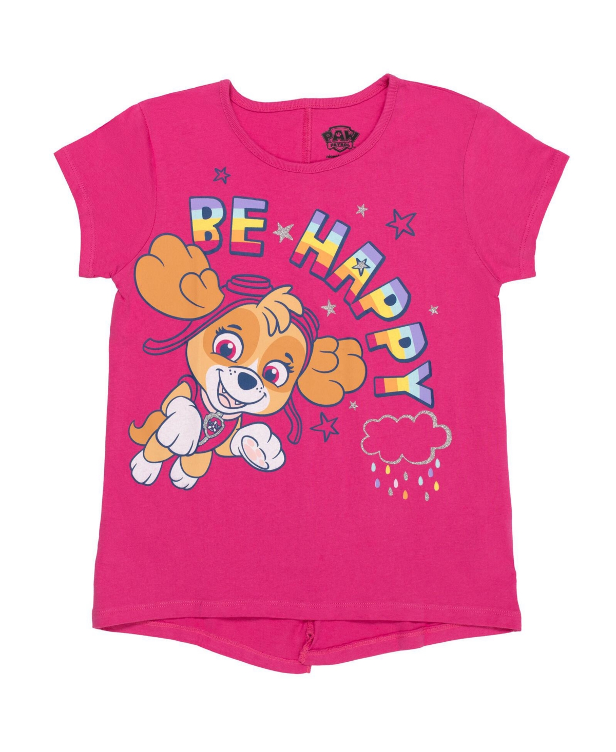 Paw Patrol Toddler Girls Skye 3 Pack T-Shirts to -/ pink / yellow
