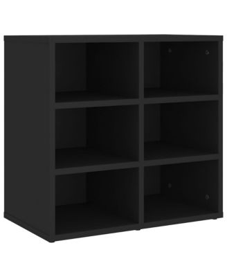 Shoe Cabinet Black 20.7"x11.8"x19.7"
