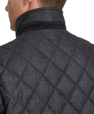 Men's Quilted Stand-Collar Jacket