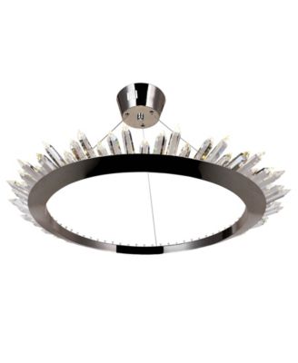 4" Metal Arctic Queen LED Up Chandelier