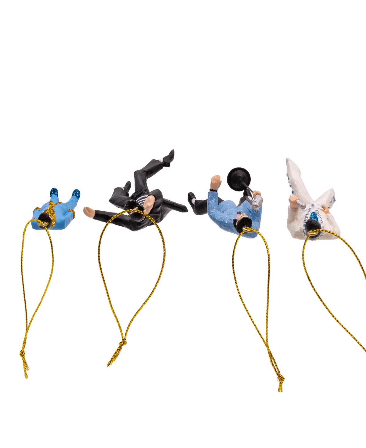 Kurt Adler 4pc Elvis Presley Miniature Ornaments