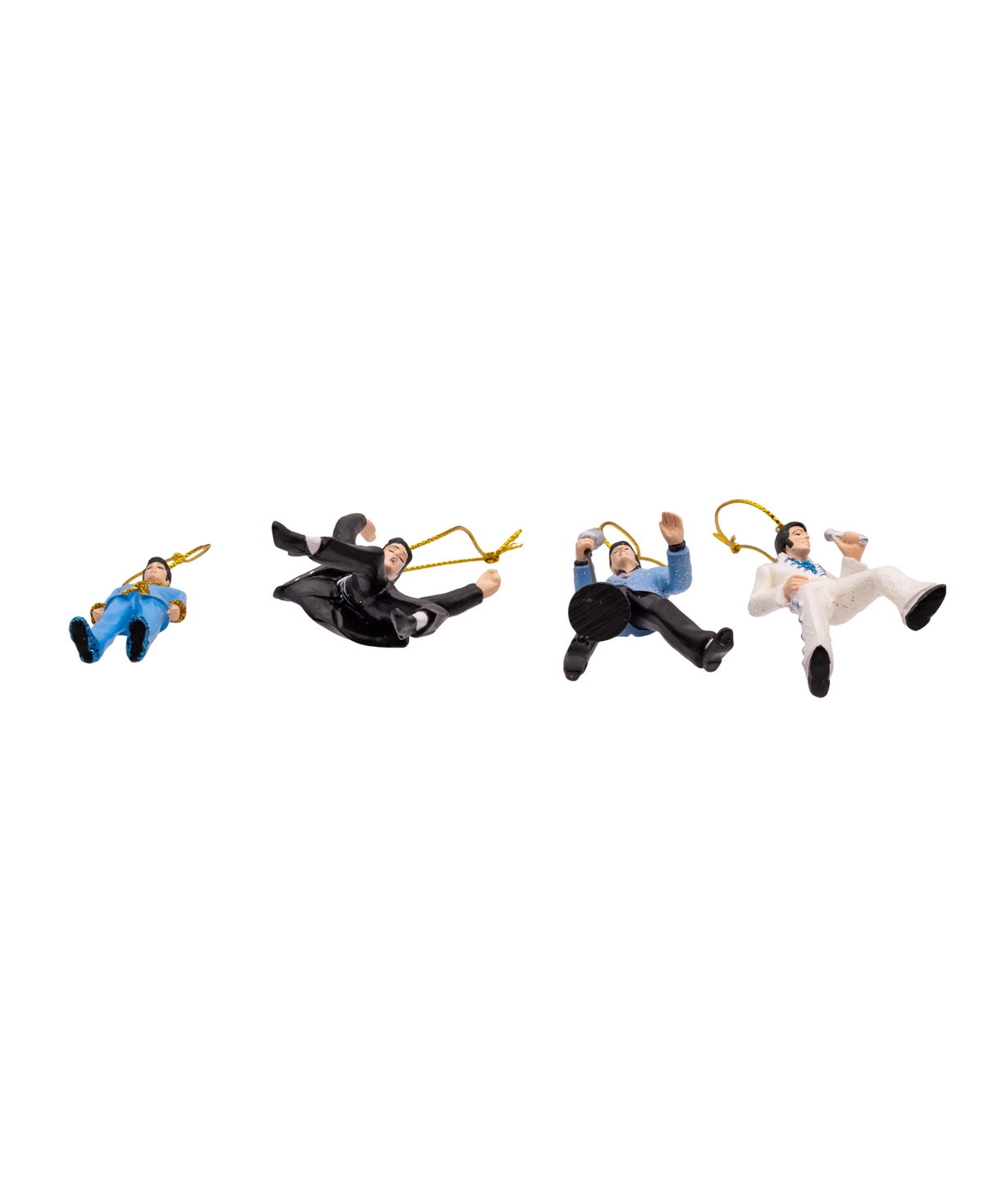 Kurt Adler 4pc Elvis Presley Miniature Ornaments
