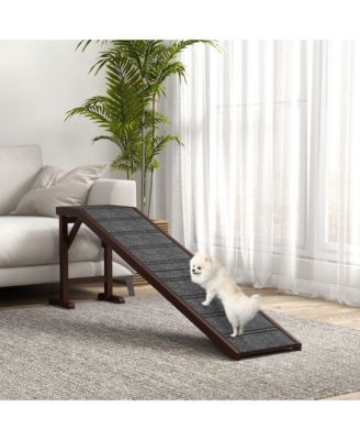 Premium Carpet Pet Ramp - Easy Access for Cats, Dogs, and Puppies