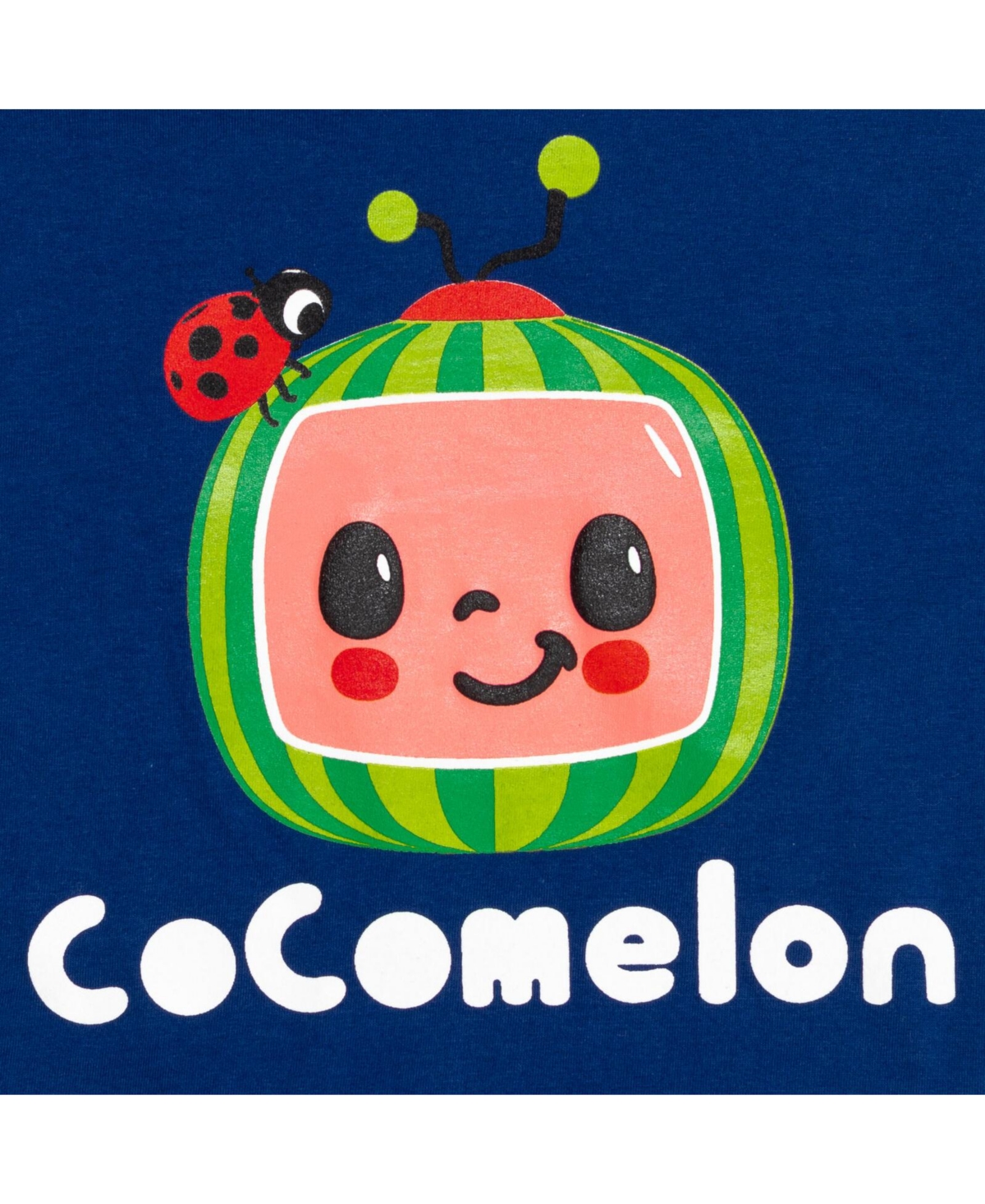 CoComelon Jj Graphic T-Shirt French Terry Shorts Outfit Set