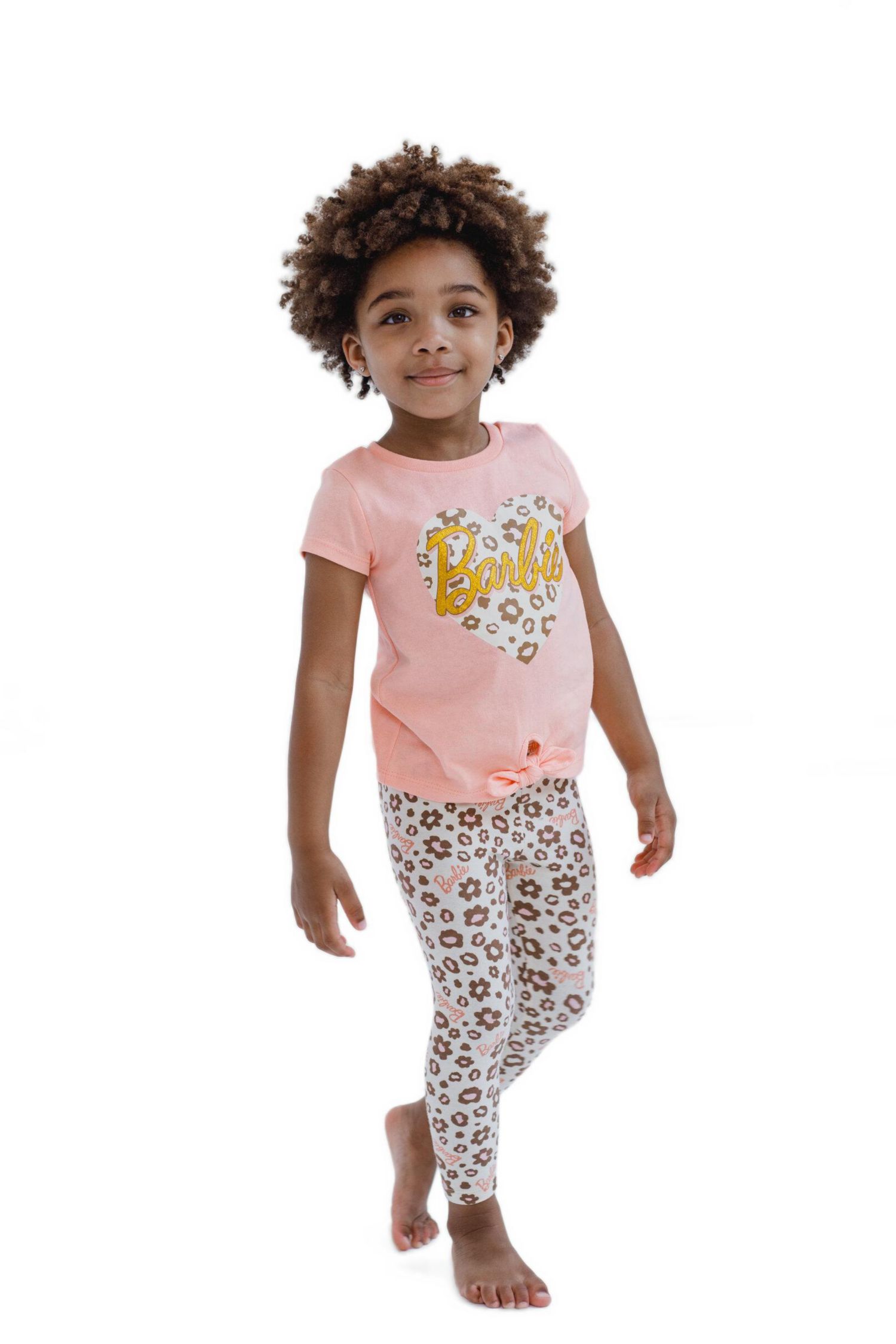Toddler Girls 2-Piece T-Shirt and Leggings Set