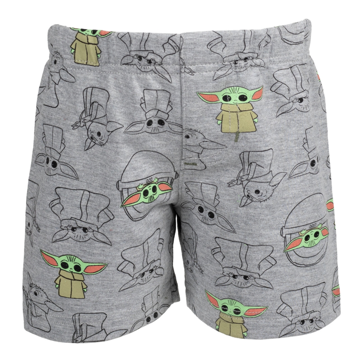 Starwars Toddler Boys Star Wars The Mandalorian The T-Shirt and French Terry Shorts Outfit Set to