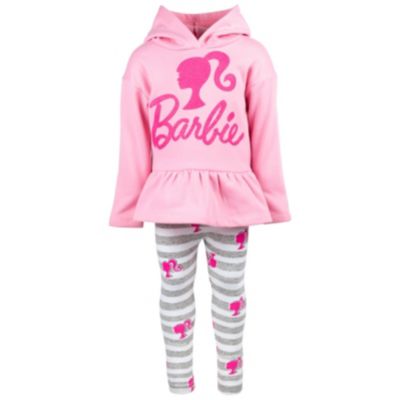 Girls Fleece Hoodie and Leggings Outfit Set