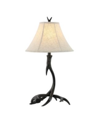 Antler Rustic Resin LED Table Lamp