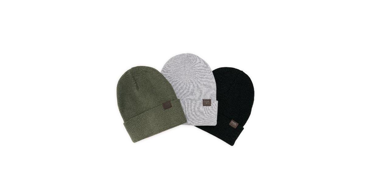 Muk Luks Women's 3 Pack Beanie