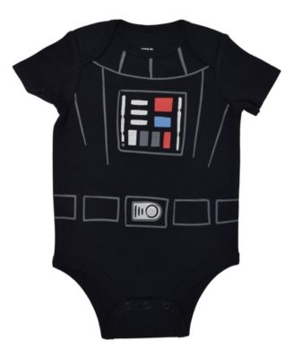 Baby Boys Chewbacca C-3PO R2-D2 Darth Vader Yoda 5 Pack Short Sleeve Bodysuits Newborn to