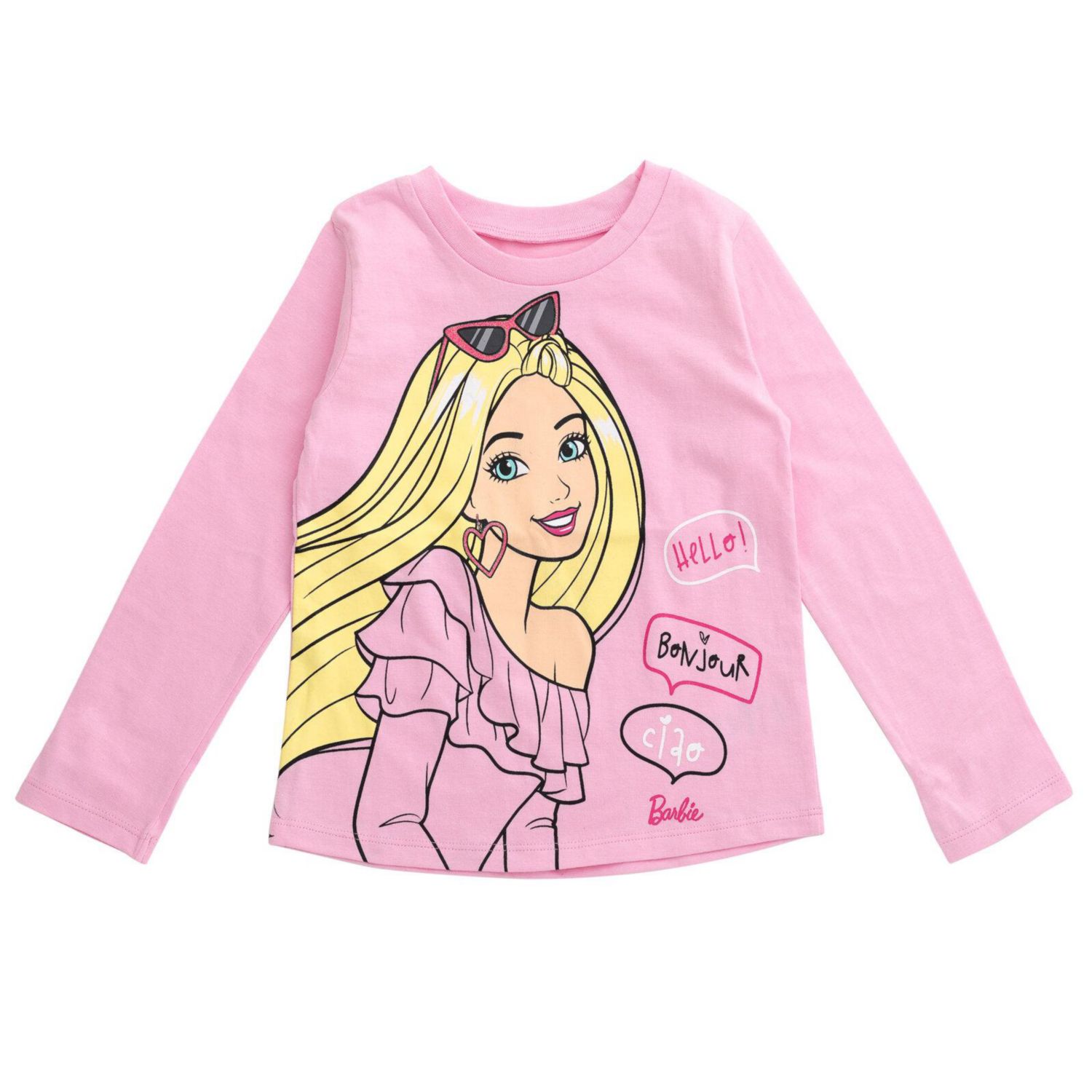 Toddler Girls 3-Pack Long Sleeve T-Shirts