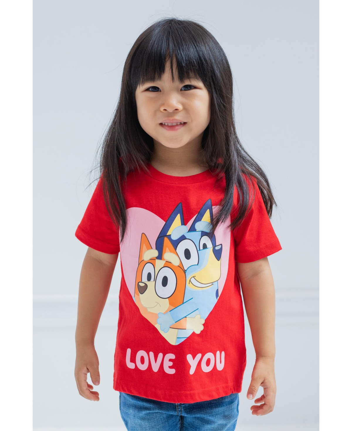 Bluey Toddler Boys T-Shirt -/ valentine's day