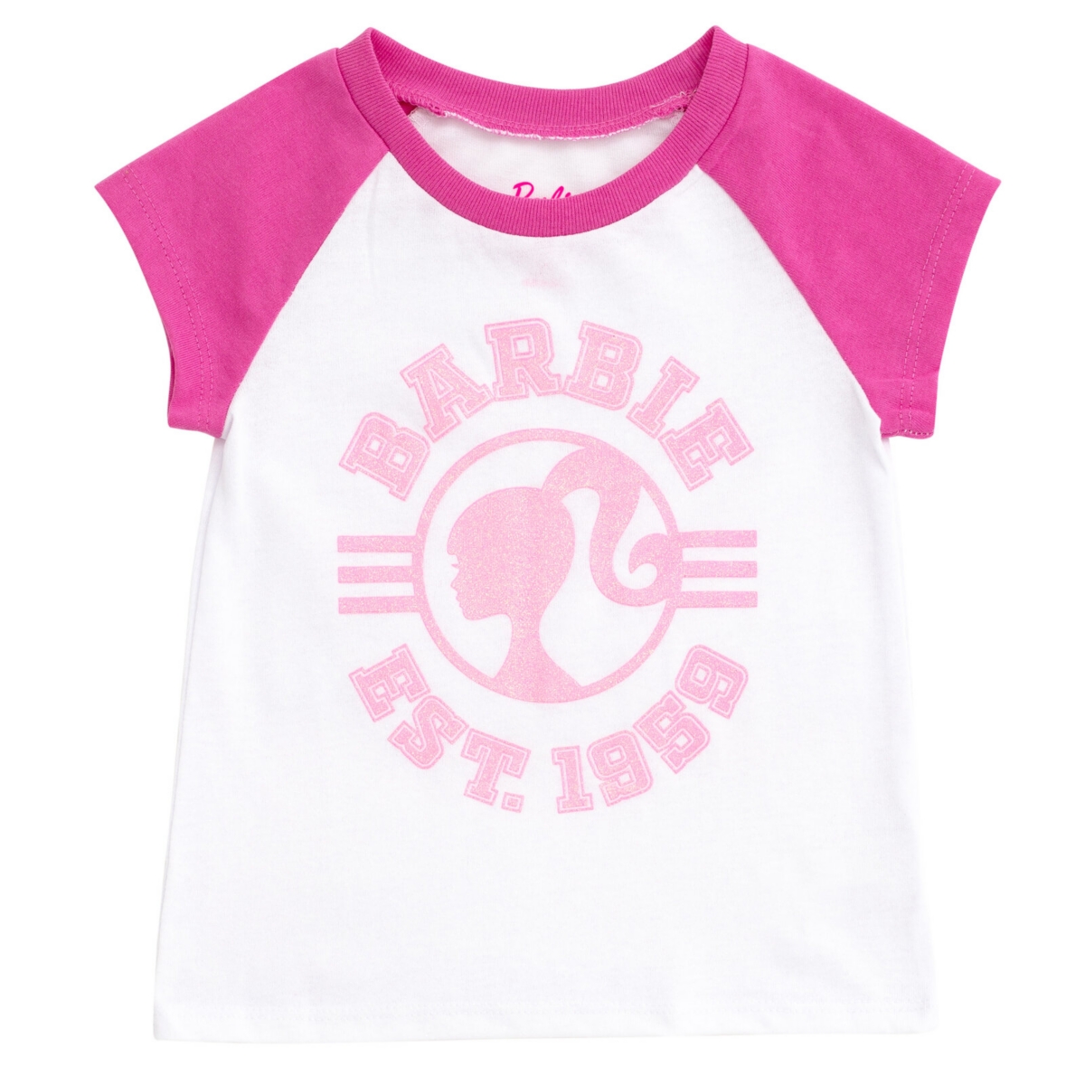 Barbie Girls T-Shirt and Leggings Outfit Set to (2T - 14-16) -/ white