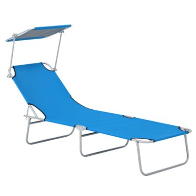 Folding Outdoor Chaise Lounge ning Chair,