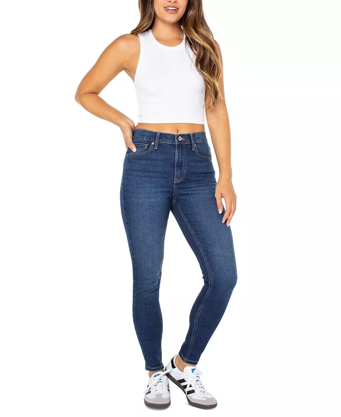 High Rise Skinny Ankle Jeans