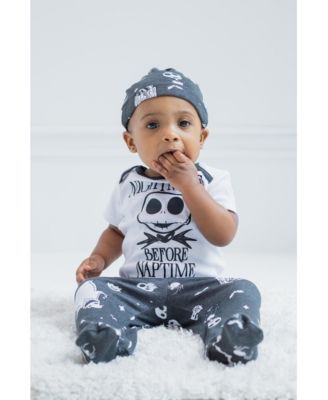 Baby Boys Bodysuit Pants and Hat 3 Piece Outfit Set