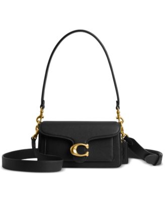 Polished Pebble Leather Mini Tabby Shoulder Bag 20