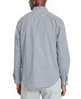 Men's Classic-Fit Gingham Plaid Button-Down Shirt