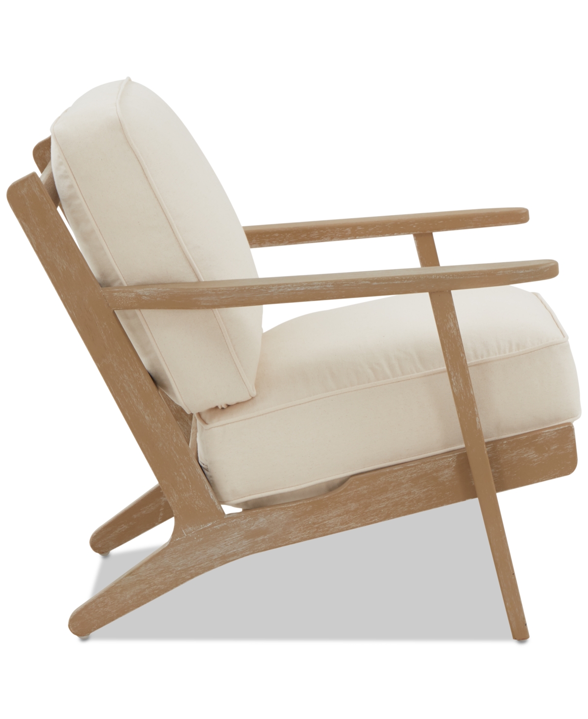 Macy's Keiffer 28" Accent Chair, Created For  In Lily Natural