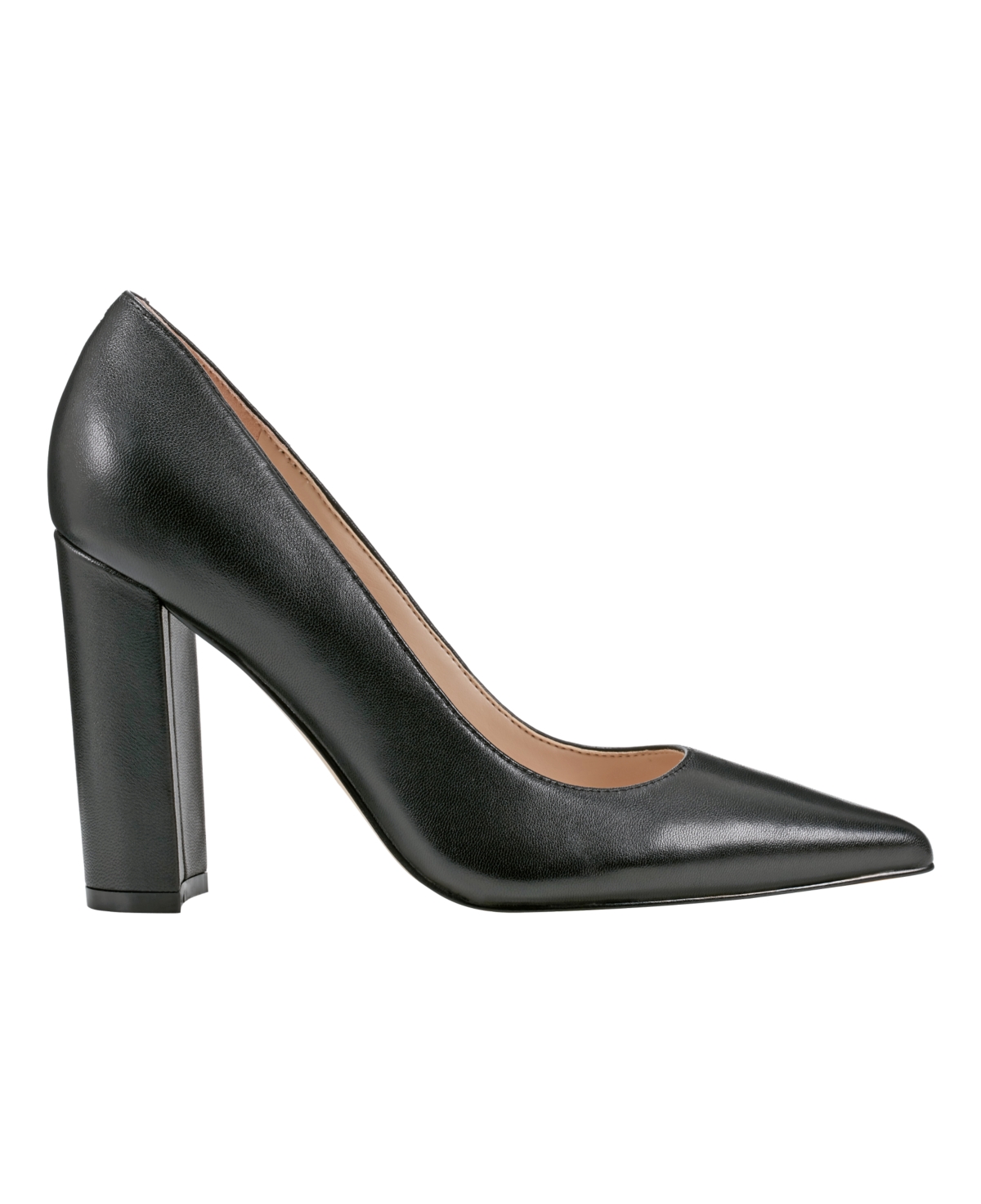 Marc Fisher Ltd Women's Abilene Block Heel Pointy Toe Dress Pumps