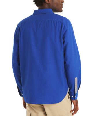 Men's Relaxed-Fit Long Sleeve Button-Down Oxford Shirt