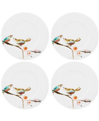 Lenox Chirp Salad Plates, Set of 4 - Macy's