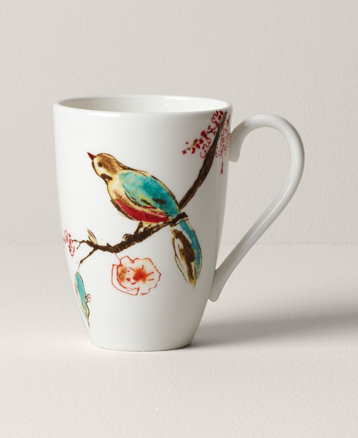 Lenox Chirp Mugs, Set Of 4 In White
