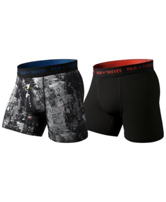 Pair of Thieves - Men's SuperFit 2-Pk. Breathable Mesh Boxer Briefs