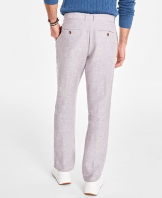 Men's Linen Cross-Dye Pants, Created for Macy's