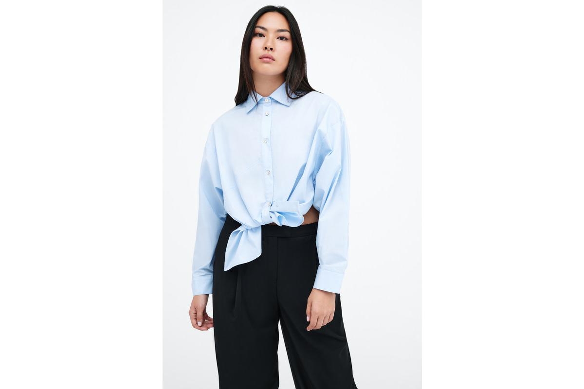 Women's Ezra Shirt - Light blue