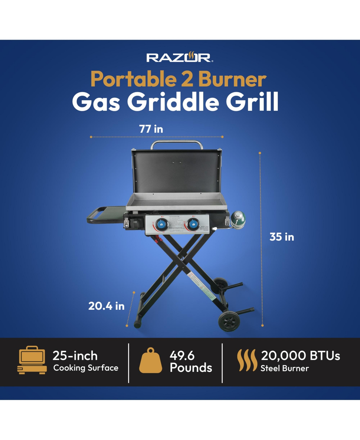 Razor Griddle GGC2030M 25