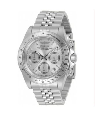 Men's 30988 Speedway Quartz Chronograph Silver Dial Watch