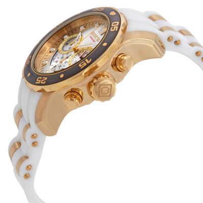 Men's 20292 Pro Diver Quartz Chronograph Silver Dial Watch