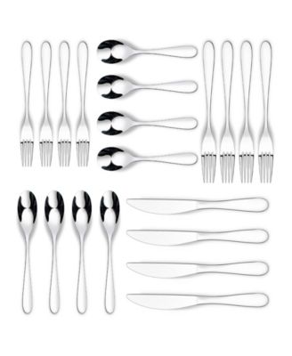 Percival Mirror 20 Piece Flatware Set, Service for 4 