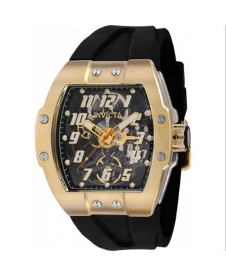 Men's 43513 JM Correa Automatic 3 Hand Green, Transparent Dial Watch