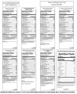 Merry Bright Tote, 9 Piece