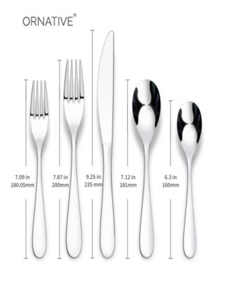 Percival Mirror 20 Piece Flatware Set, Service for 4 