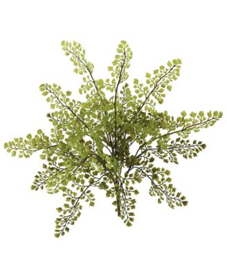 Maidenhair Fern Artificial Plant for Elegant Indoor Decor (Set of 12)