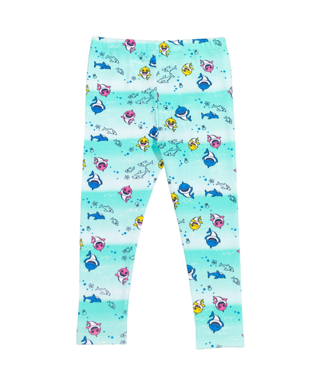 Pinkfong Toddler Girls Baby Shark T-Shirt and Leggings Outfit Set to -blue