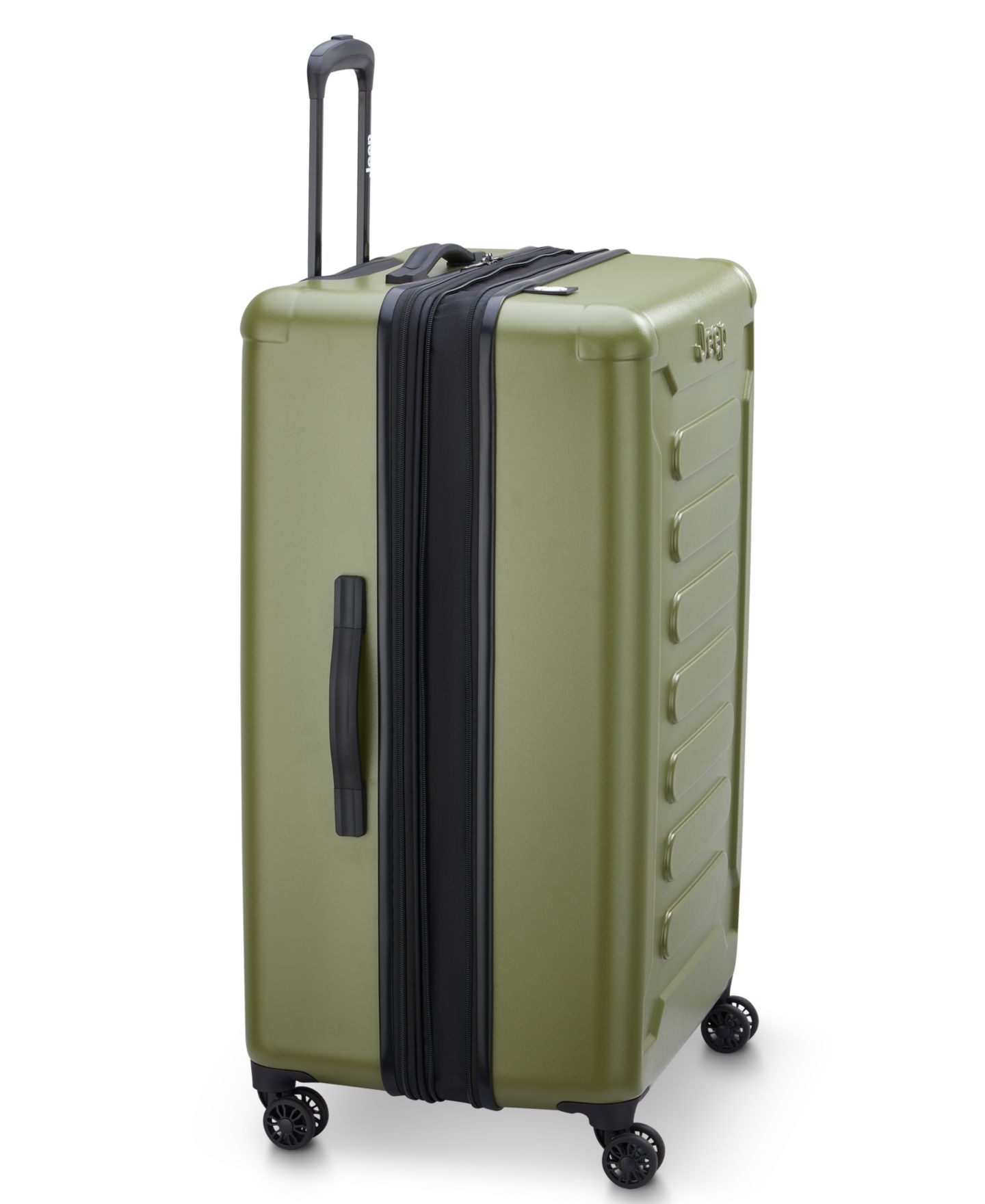 Сумка Jeep JH004C 28" Expandable 4-Double Wheels Upright Spinner, цвет: Avocado — фото 3