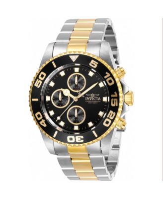 Men's 28691 Pro Diver Quartz Multifunction Black Dial Watch