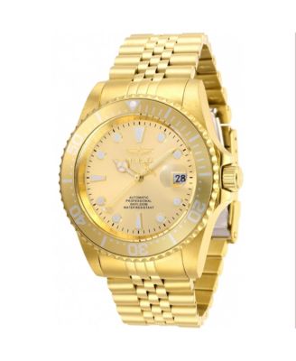 Men's 30096 Pro Diver Automatic 3 Hand Champagne Dial Watch