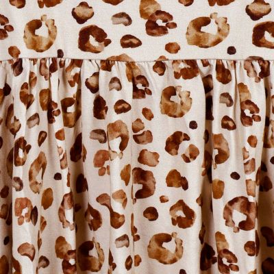 Baby Girls Midnight Floral Short Sleeve Twirl Dress