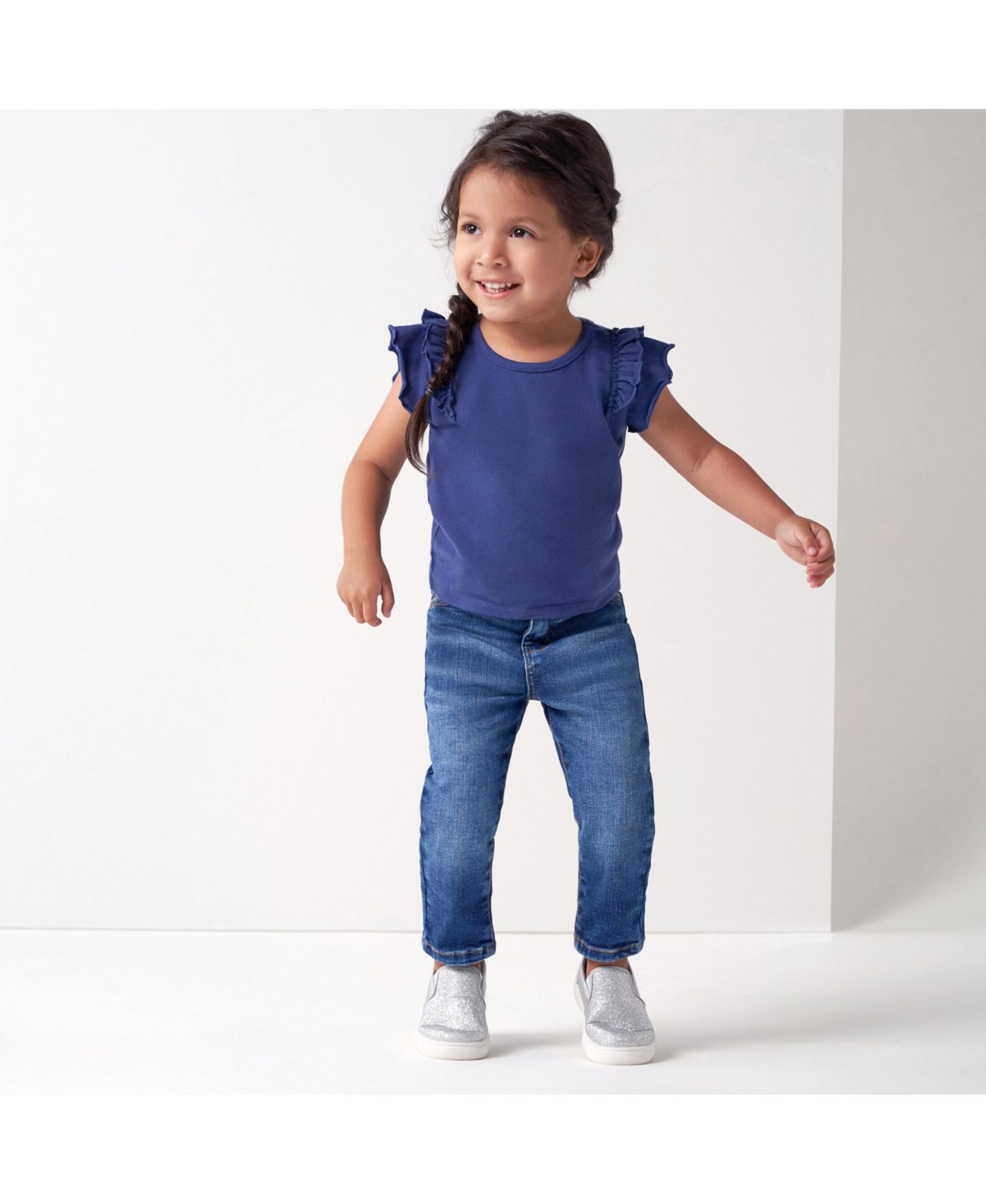 Джинсы Gerber Neutral Straight Fit для мальчиков-малышей, цвет: Синий — фото 8