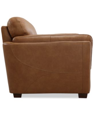 CLOSEOUT! Korder Leather Chair, Created for Macy's