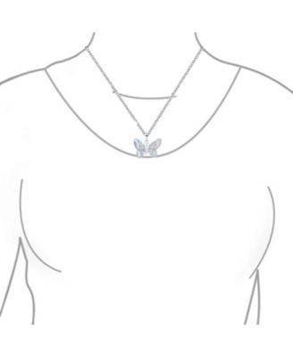 Fine Iridescent Color Changing Rainbow Abalone Shell Inlay Butterfly Pendant Necklace For Women For Teen .925 Sterling Silver With Chain