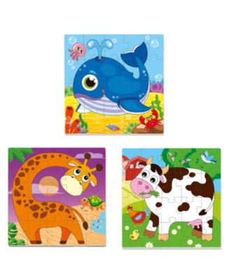 20/24/36 Pcs Travel Magnetic Puzzles for Toddlers 3-5