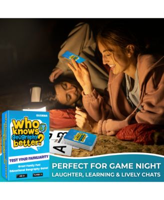 Who Knows Me Better? - Teens & Family Card Trivia Game | Fun Learning & Educational Questions for Teens & Families