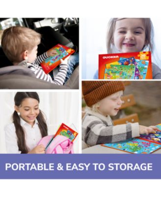 20/24/36 Pcs Travel Magnetic Puzzles for Toddlers 3-5