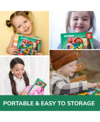 20/24/36 Pcs Travel Magnetic Puzzles for Toddlers 3-5